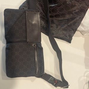 Gucci belt bag. Chocolate brown